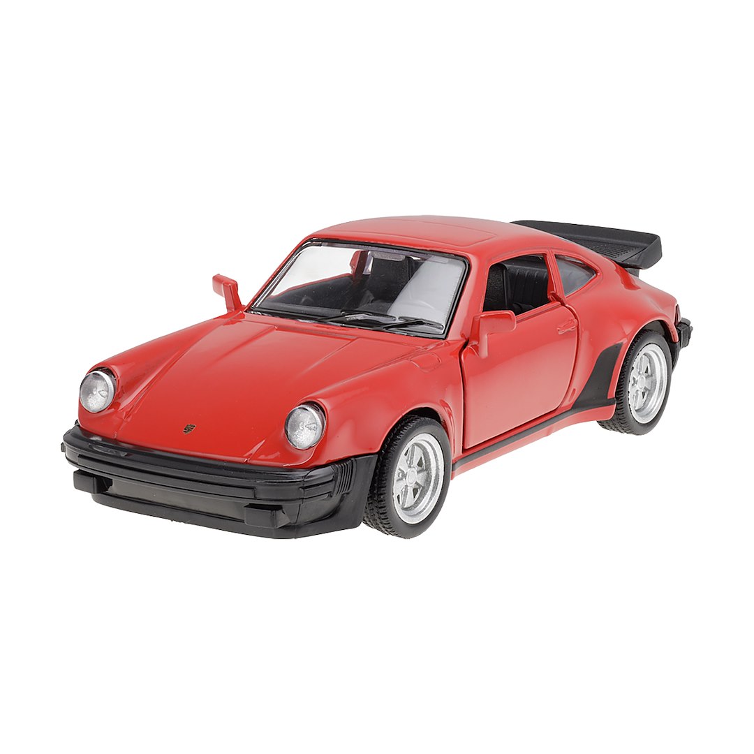 1:32 RMZ Porsche 930 Turbo 1975 1989 piros modell – kép 2