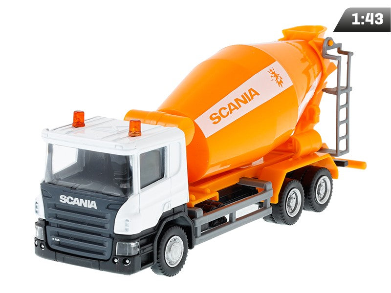 Modell 1:64, RMZ City SCANIA - Keverő teherautó