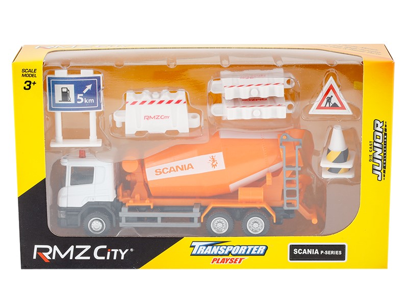 Modell 1:64 RMZ City SCANIA   Keverő teherautó  tartozékok – kép 4