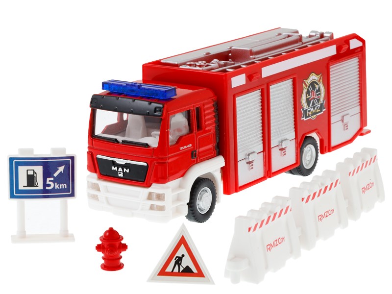 1:64 es modell RMZ városi tűzoltóautó  tartozékok – kép 2