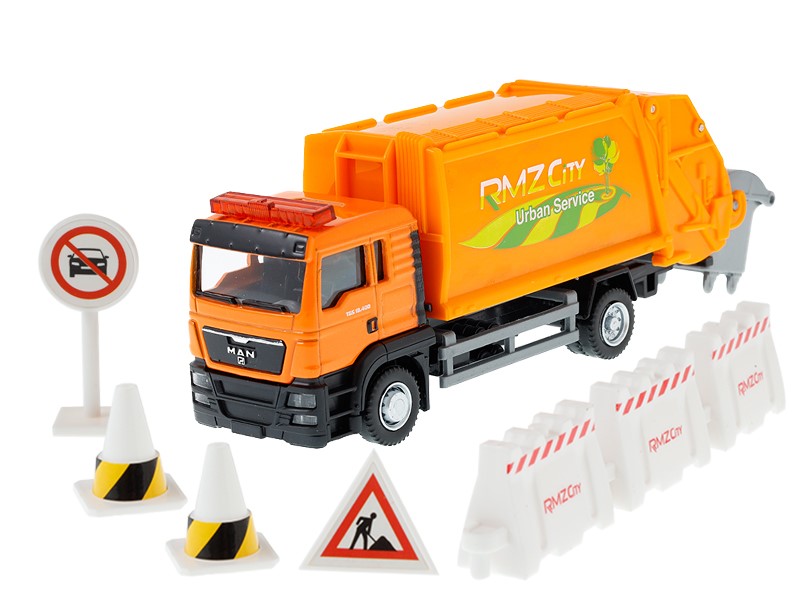 1:64 es modell RMZ City MAN szemétszállító teherautó  tartozékok – kép 2