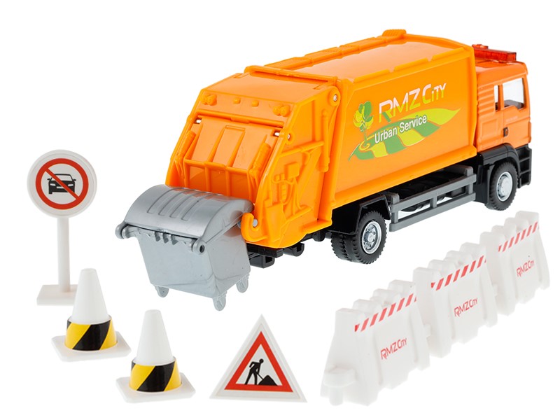 1:64 es modell RMZ City MAN szemétszállító teherautó  tartozékok – kép 3