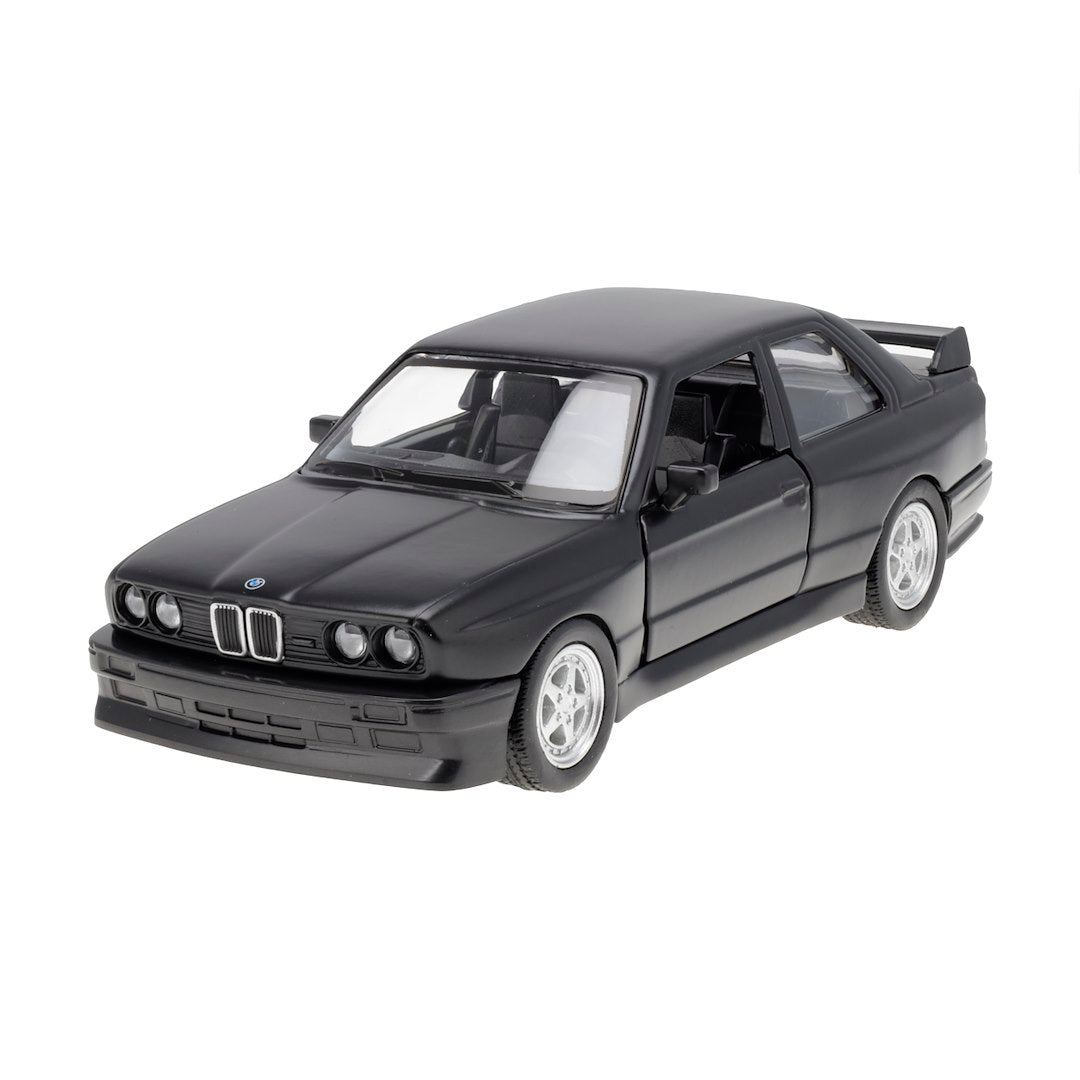 1:35 RMZ BMW M3 E30 1986 1991 matt fekete modell – kép 2