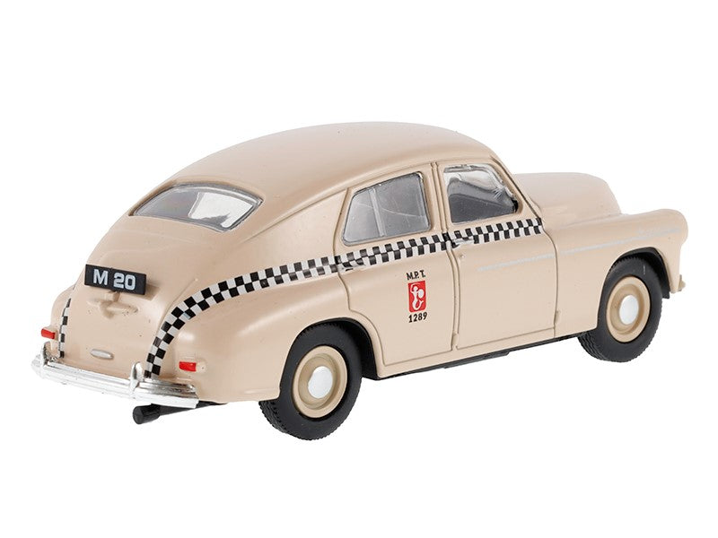 1:43 PRL WARSZAWA M20 TAXI bézs modell – kép 3