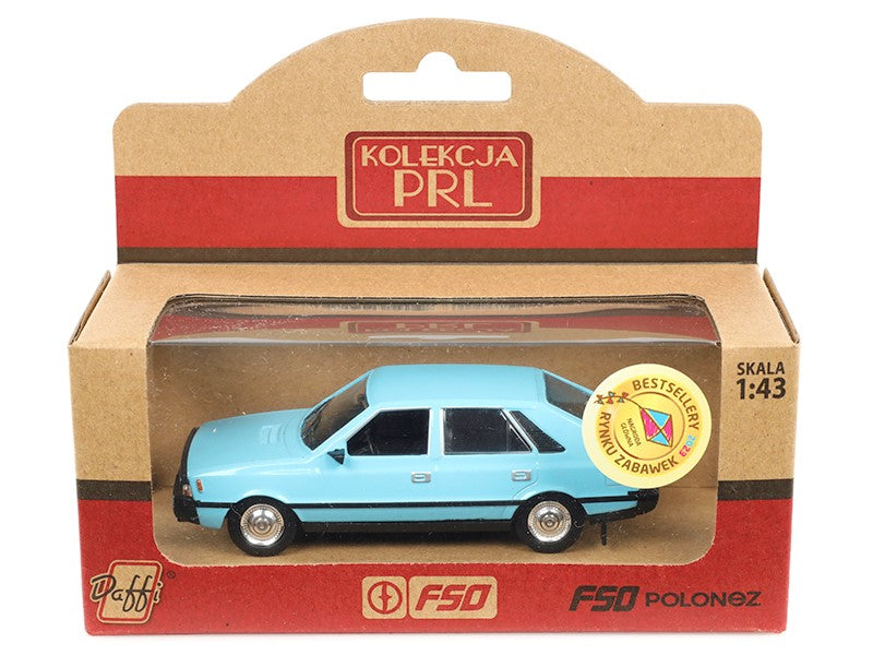 1:43 as modell FSO POLONEZ PRL kék színű – kép 4