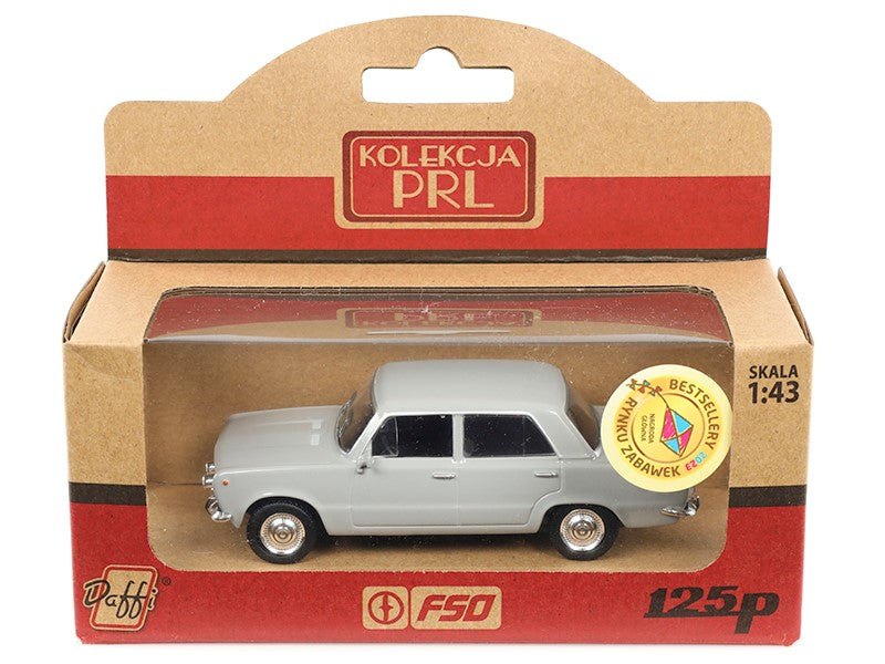 1:43 as modell FIAT 125P PRL szürke – kép 4