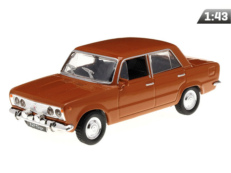 1:43-as modell, FIAT 125P PRL, barna, barna