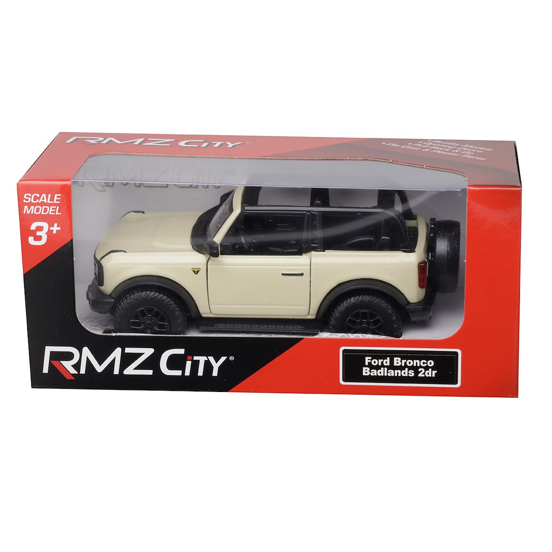 Modell 1:36 RMZ Ford Bronco Badlands 2023   Open Top krémszínű – kép 4