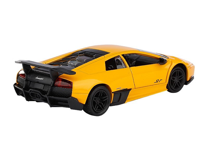 1:32 es modell RMZ Lamborghini Murcielago LP670 4 SV sárga – kép 3