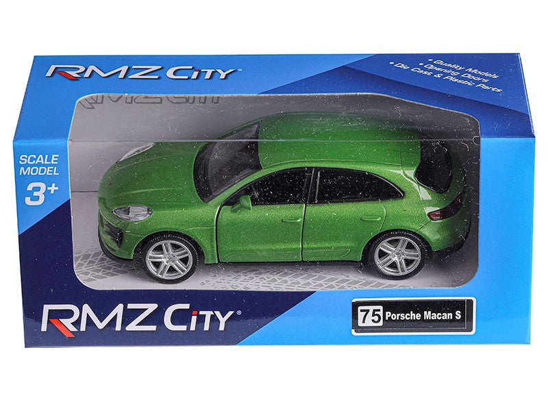 1:32 es modell RMZ Porsche Macan S zöld – kép 3