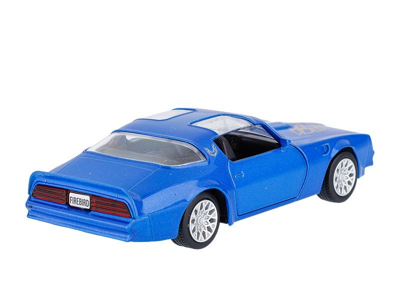 1:32 es modell RMZ 1978 Pontiac Firebird kék – kép 2