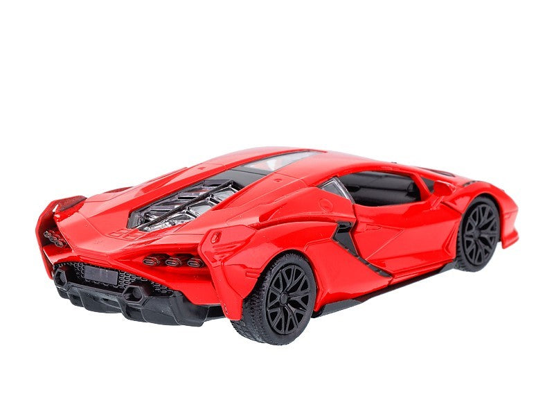 1:32 es modell RMZ Lamborghini Sian piros – kép 2