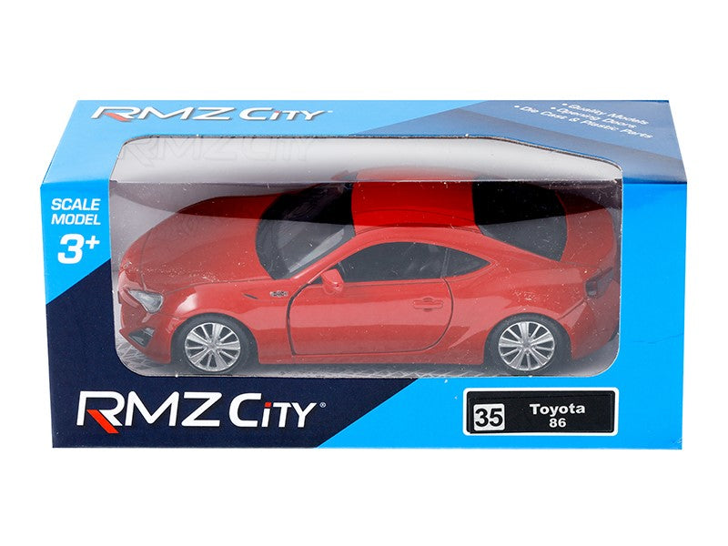 1:32 es modell RMZ Toyota 86 piros – kép 4