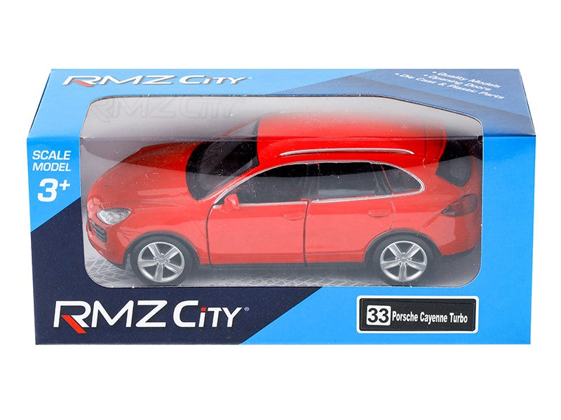 1:32 es modell RMZ Porsche Cayenne piros – kép 4