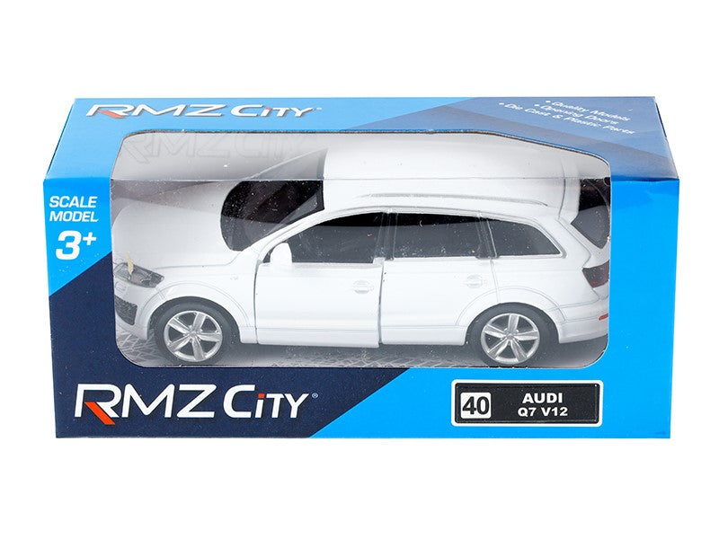 1:32 es modell RMZ Audi Q7 V12 fehér – kép 4