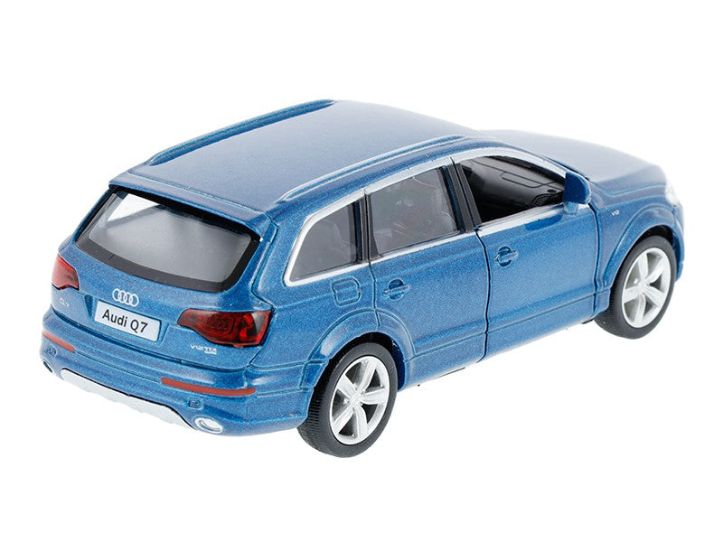 1:32 es modell RMZ Audi Q7 V12 kék – kép 3