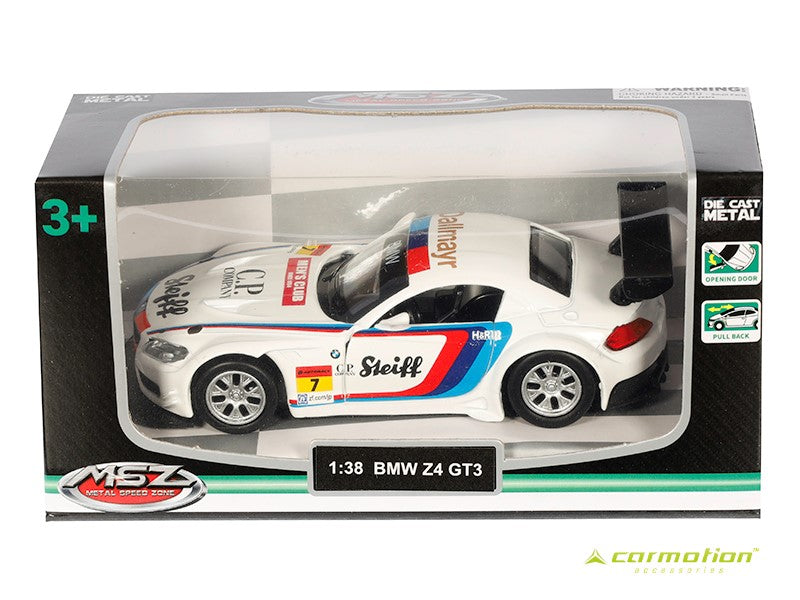 1:38 BMW Z4 GT3 fehér modell – kép 4