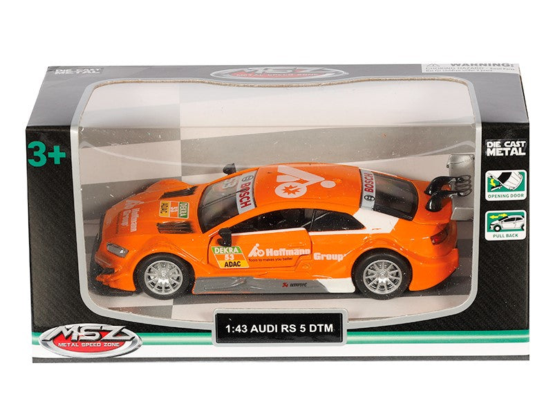 1:43 Audi RS5 DTM narancssárga modell – kép 4