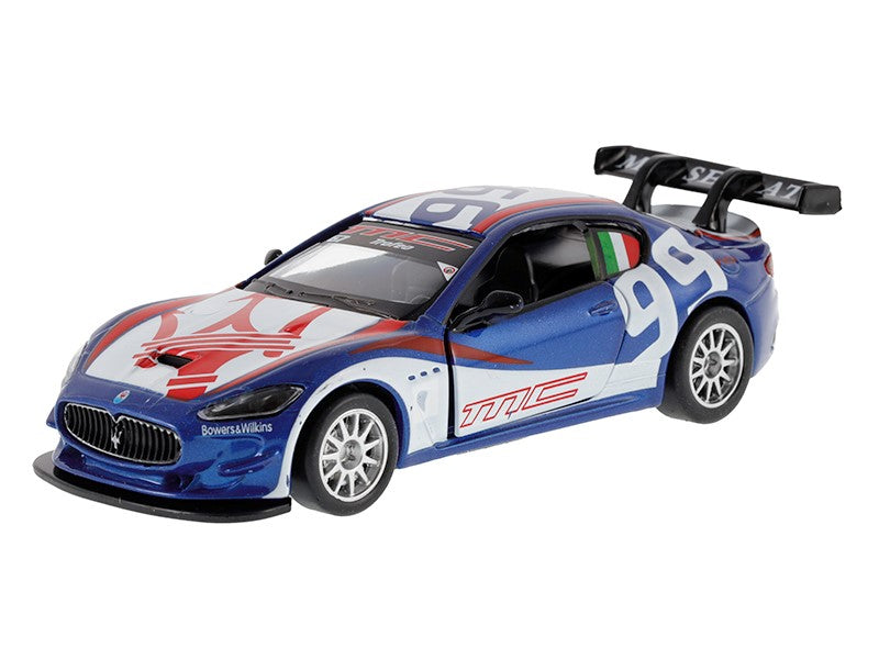 1:43 Maserati GranTurismo MC GT4 kék és fehér modell – kép 2