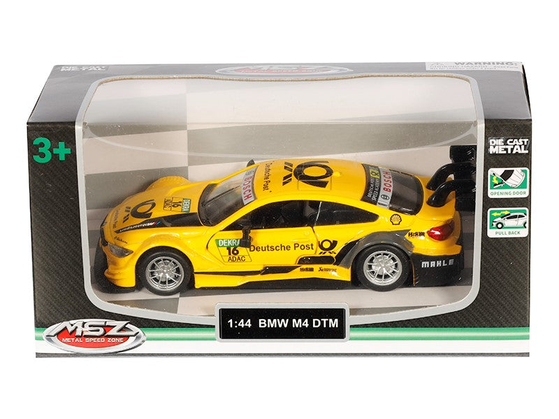 1:44 BMW M4 DTM sárga modell – kép 4