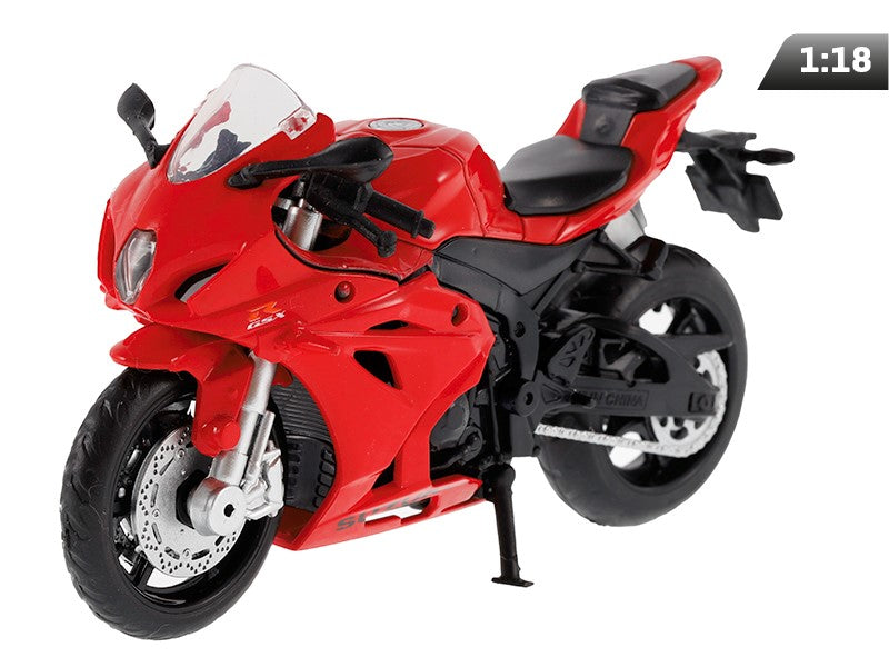1:18 SUZUKI GSX-R1000, piros modell