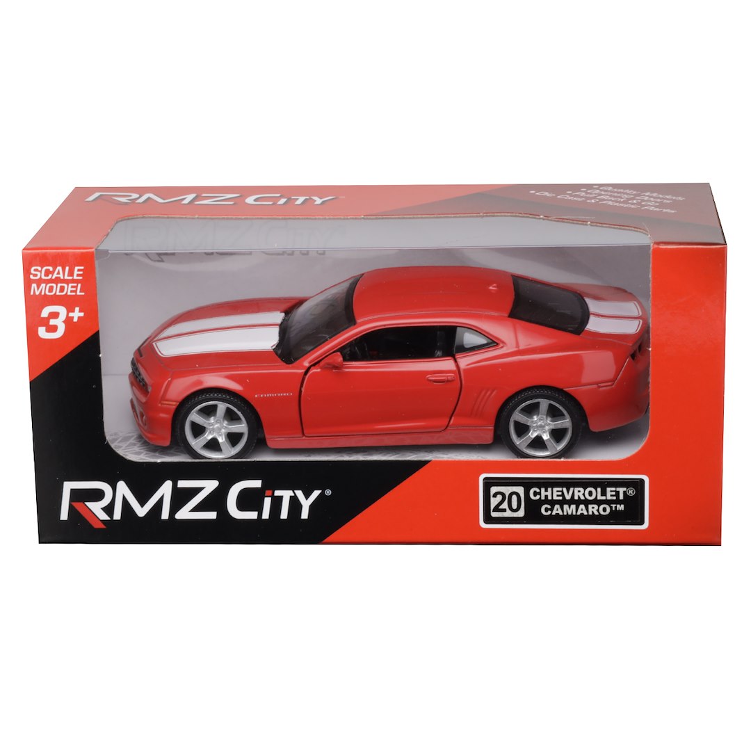 1:32 es Chevrolet Camaro modell piros – kép 4