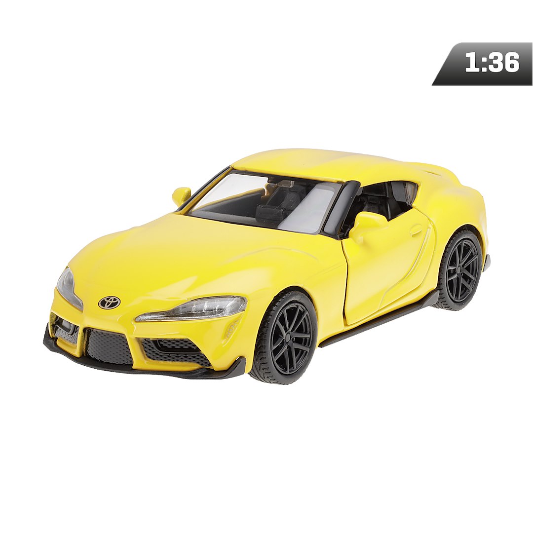 1:36 RMZ Toyota Supra, sárga modell