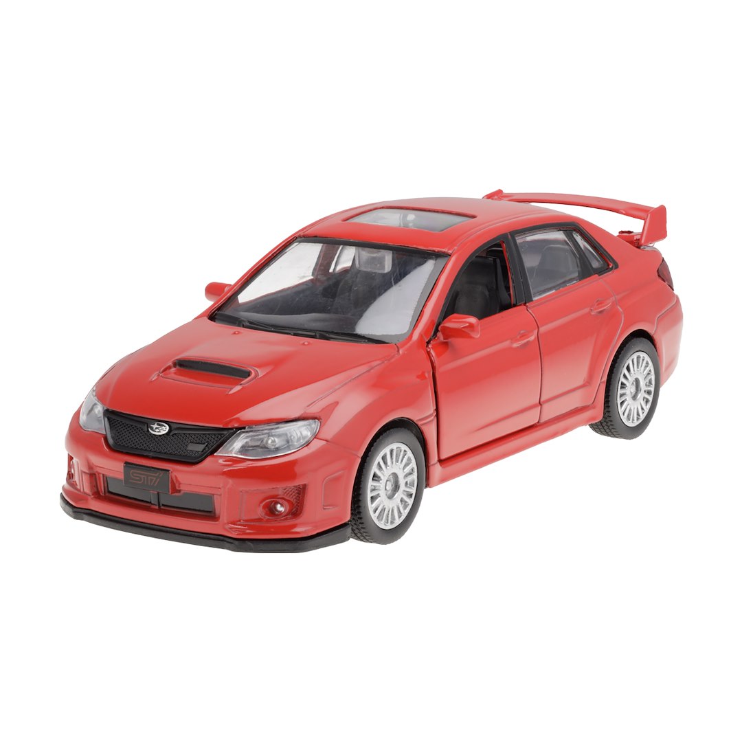 1:36 RMZ Subaru WRX STI 2010 piros modell – kép 2