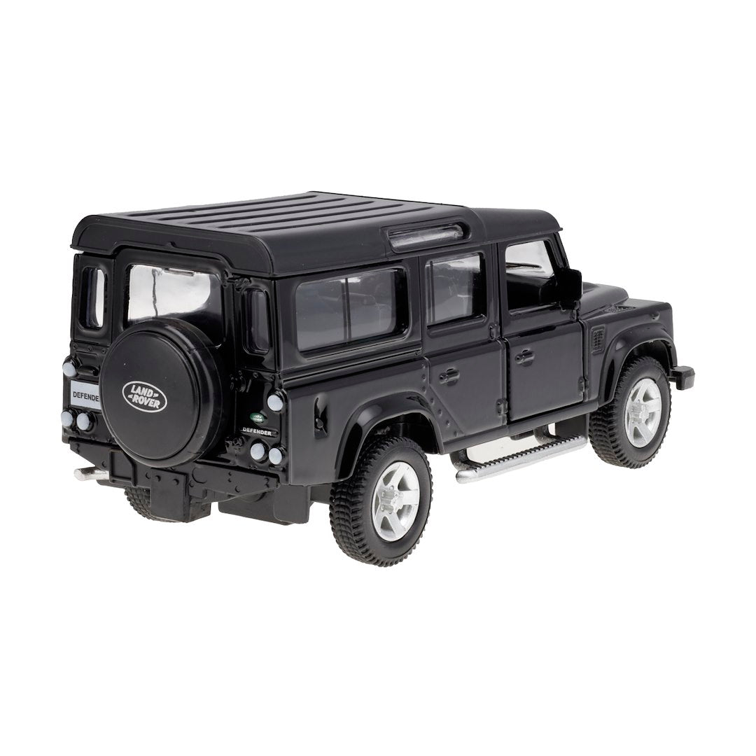 1:35 RMZ modell Land Rover Defender 110 fekete fekete – kép 3