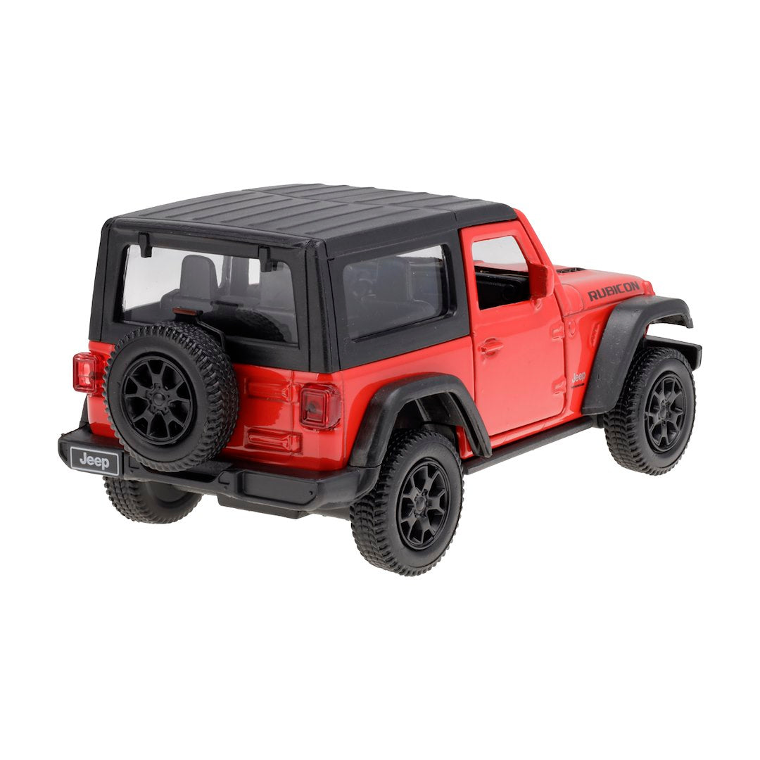 1:35 RMZ modell Jeep Wrangler Rubicon 2021   Soft Top piros – kép 3