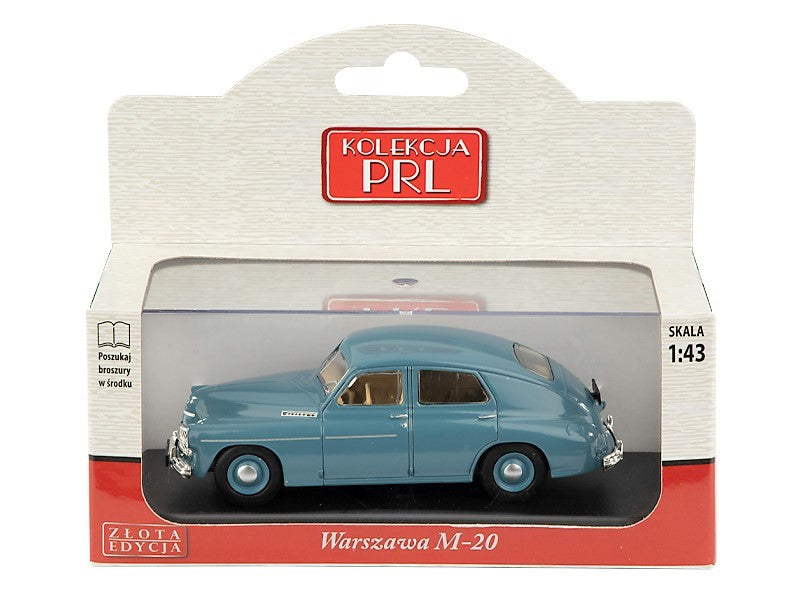 1:43 Warszawz M 20 Karol Wojty³a kék modell – kép 3