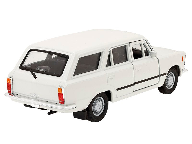 1:34 es modell Fiat 125P Kombi fehér – kép 3
