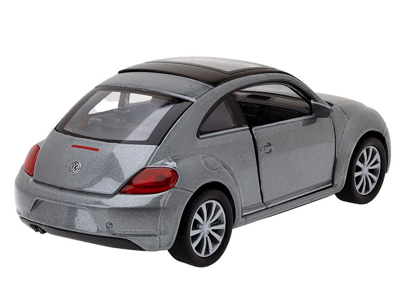 1:32 es modell Volkswagen The Beetle szürke – kép 3