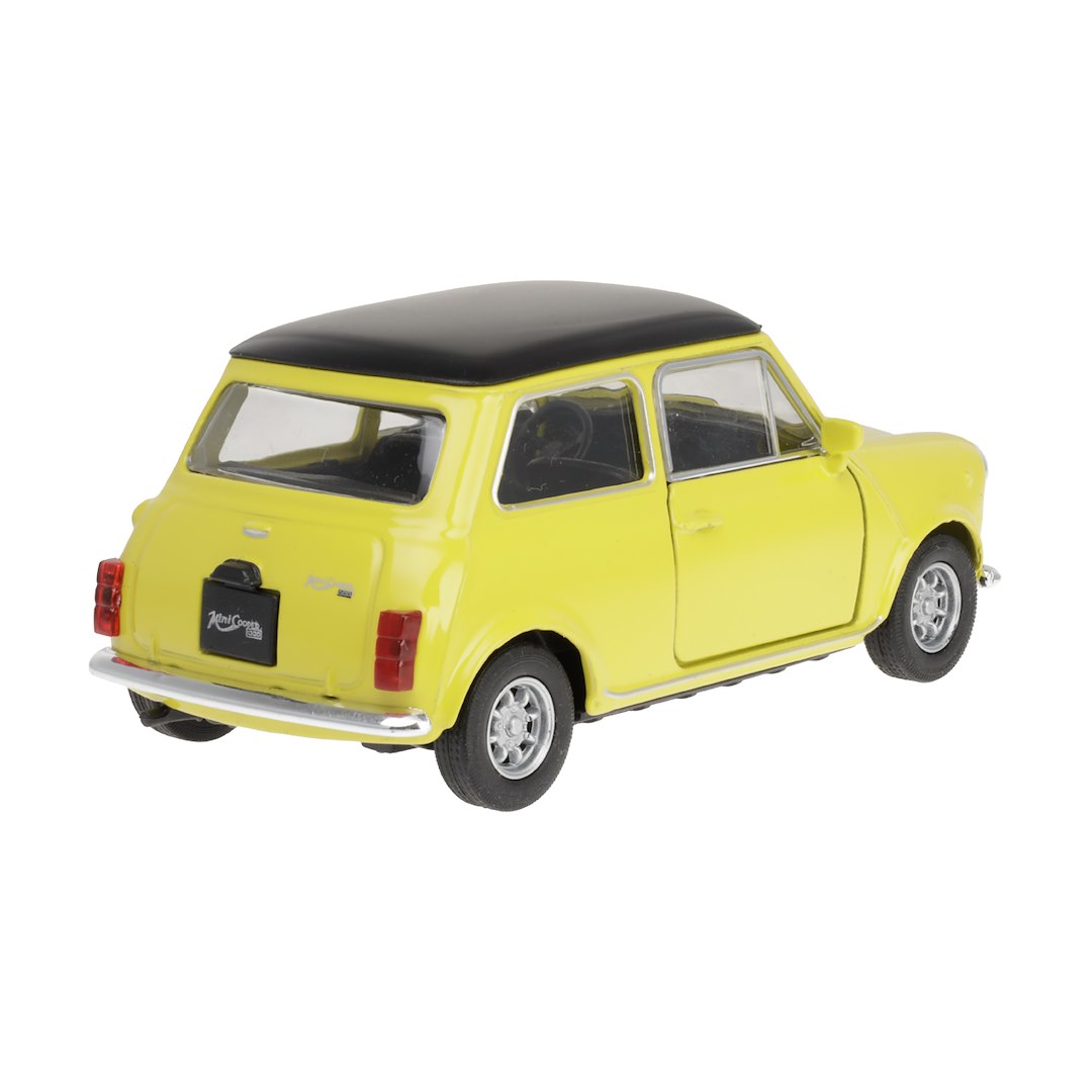 1:32 es modell Mini Cooper sárga – kép 3