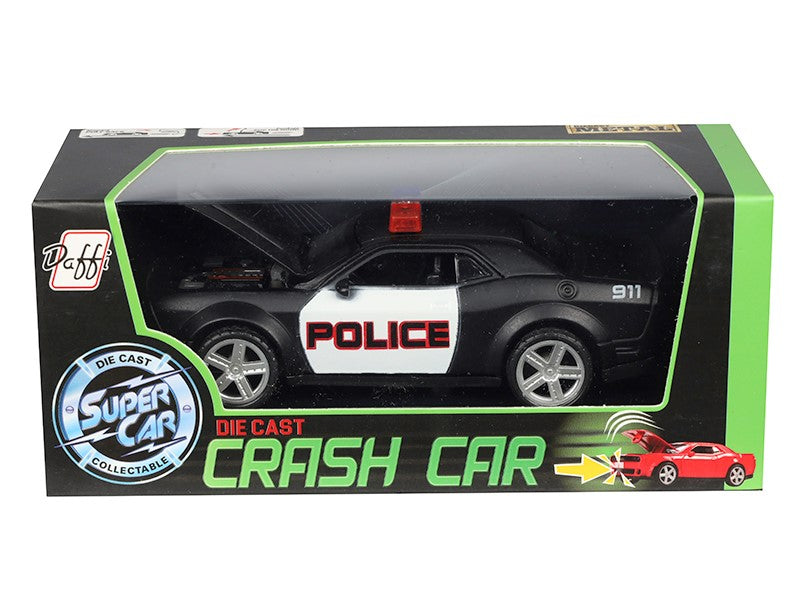 Modell Dodge Challenger Police fekete A02400PCZ – kép 4