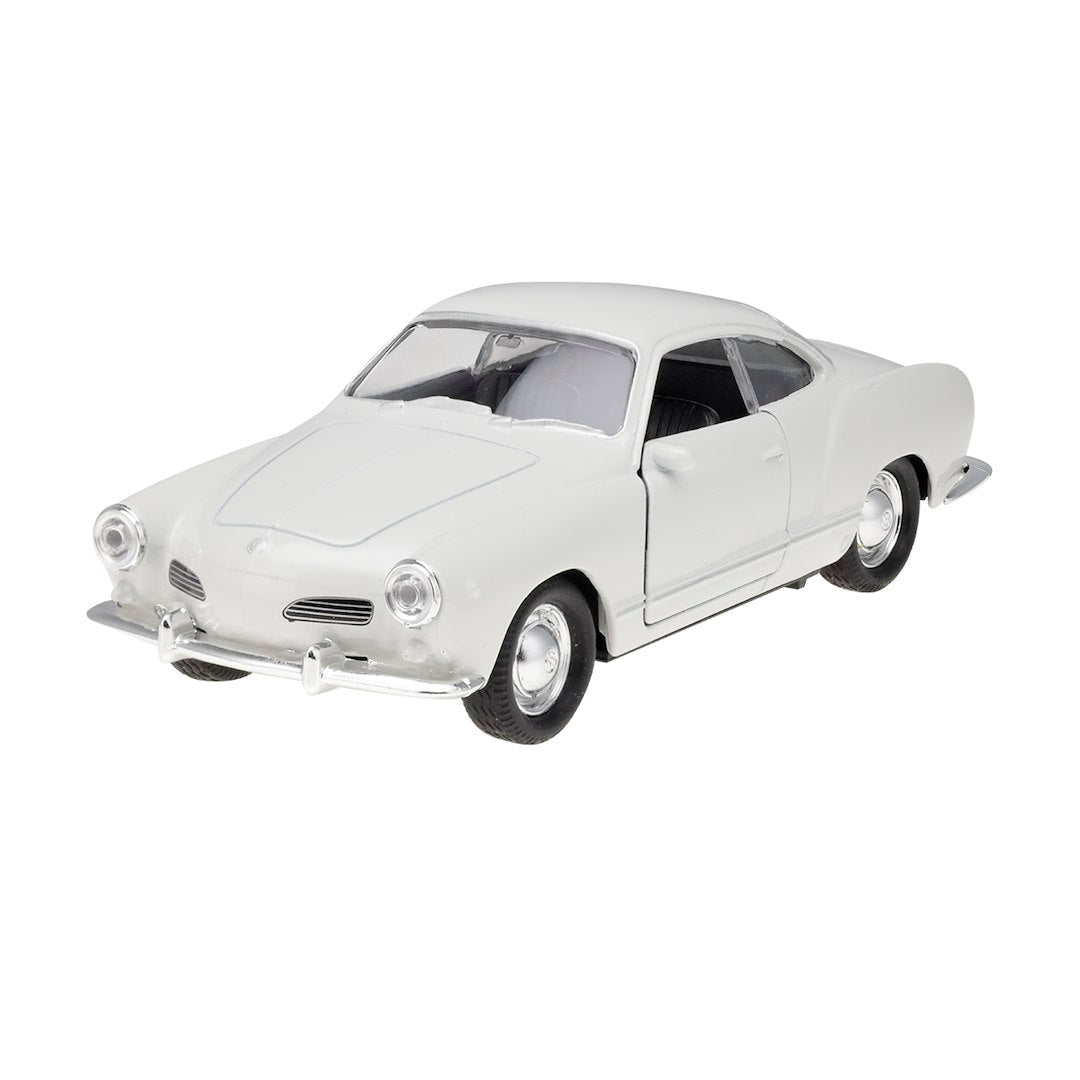 1:34 es modell VW Karmann Ghia Coupe fehér – kép 2