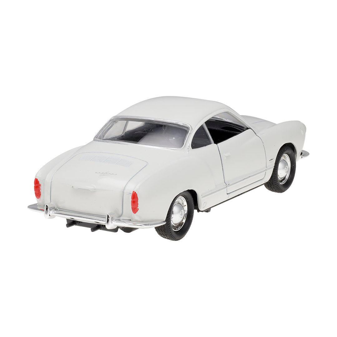 1:34 es modell VW Karmann Ghia Coupe fehér – kép 3