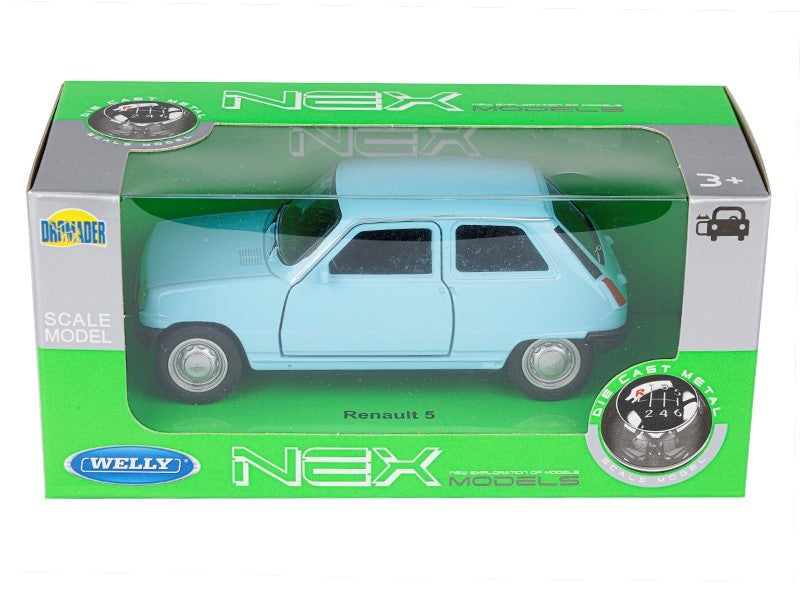 1:34 es modell Renault 5 kék A884REN5N – kép 4