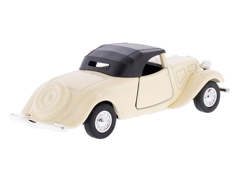 1:34 es modell 1939 CITROËN 11B Traction Avant Cabrio krémszínű A008751C1TK – kép 3