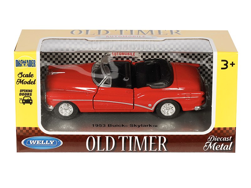 1:34 es modell 1953 Buick Skylark piros A875BSC – kép 4