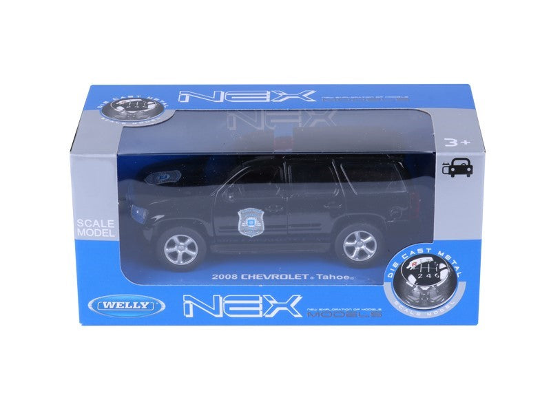 Modell 1:34 2008 CHEVROLET Tahoe POLICE fekete A876CHTPC – kép 2