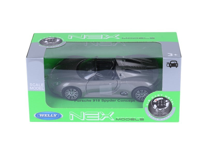 1:34 es modell PORSCHE 918 Spyder Concept szürke A880P9SCS – kép 3