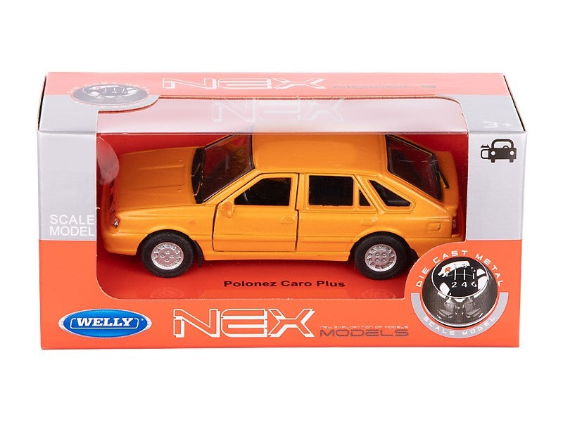 1:34 es modell PRL Polonez Caro Plus narancssárga A884PCPPO – kép 3