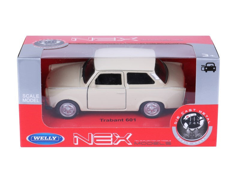 1:34 es modell PRL Trabant 601 krémszínű A884T601K – kép 2