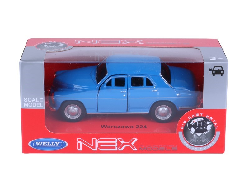 1:34 es modell PRL Warszawa 224 kék A884W224N – kép 2