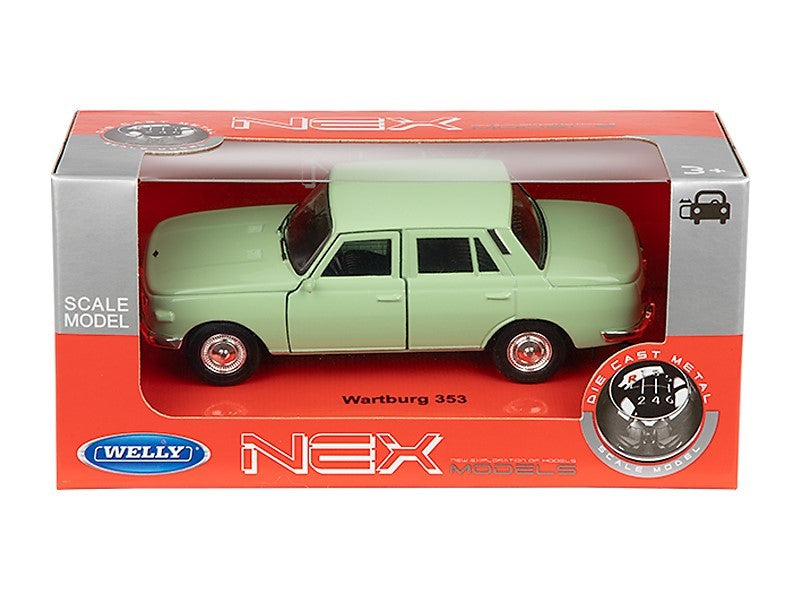 1:34 es modell WARTBURG 353 akvamarin A884W353S – kép 3