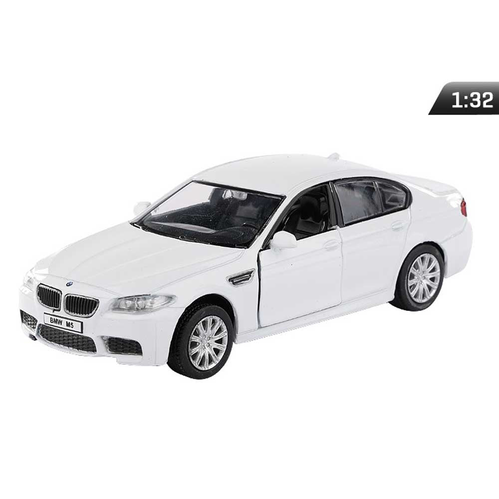 BMW M5 modellautó 1:32 – RMZ, fehér