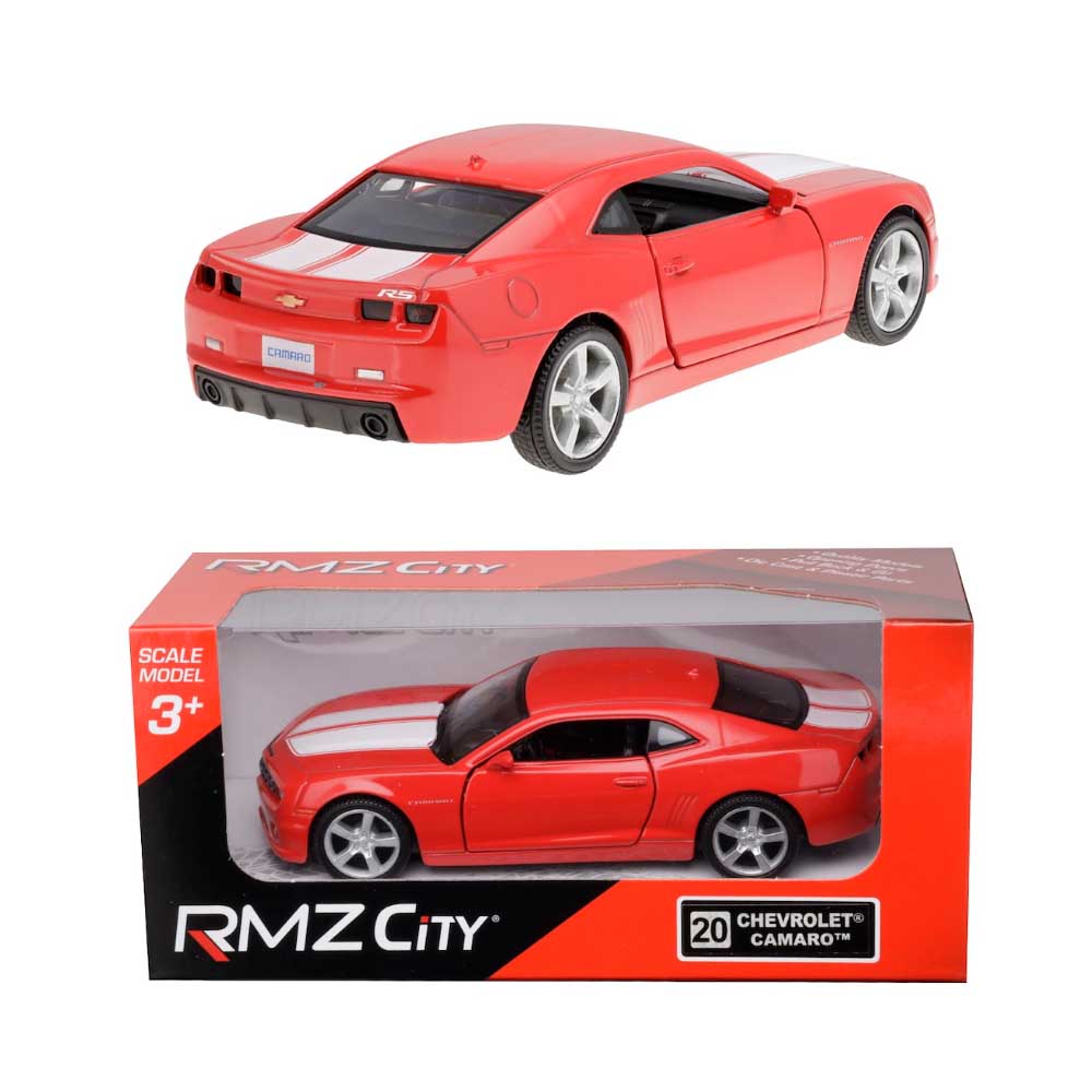 Chevrolet Camaro modellautó – 1:32, piros