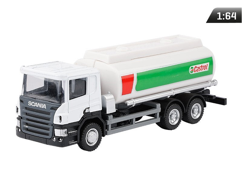 1:64-es modell, SCANIA P-sorozat, Castrol tartály, fehér