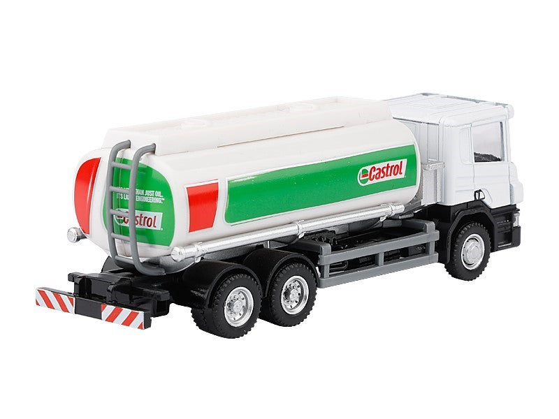 1:64 es modell SCANIA P sorozat Castrol tartály fehér – kép 2